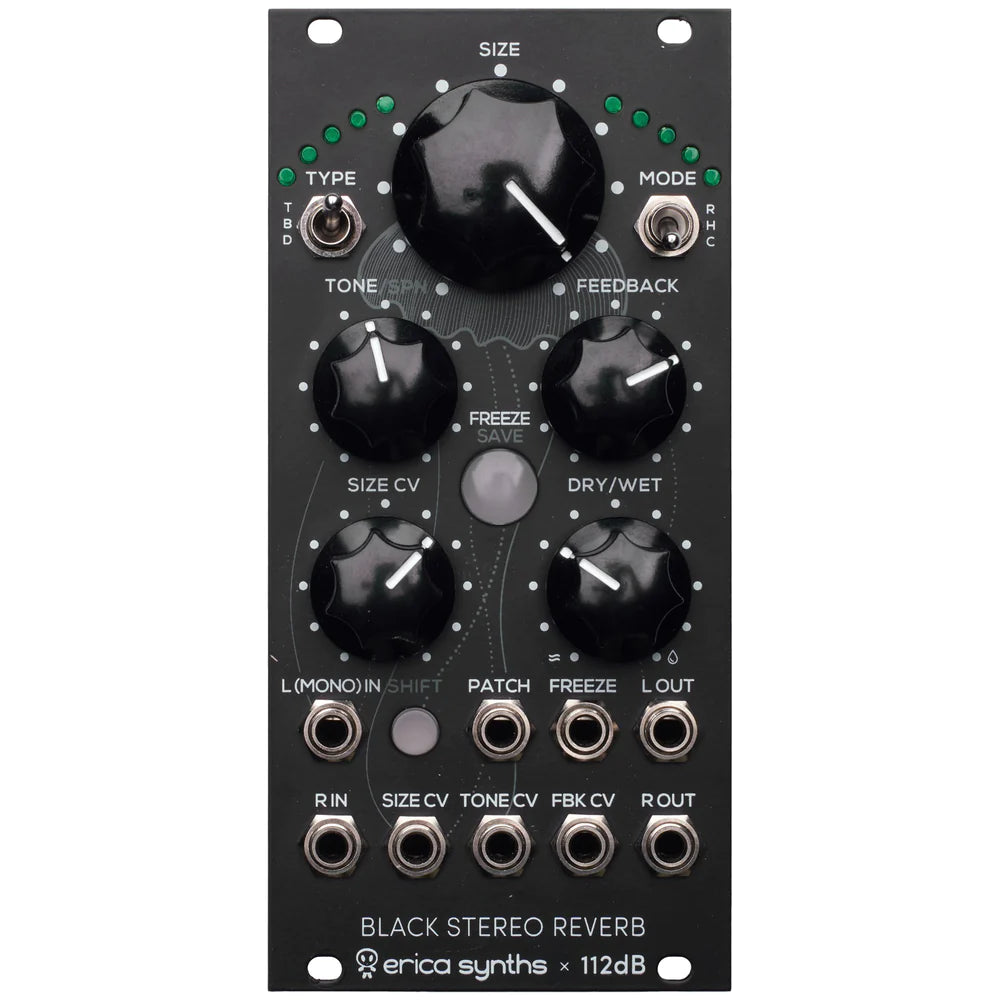 Erica Synths Black Stereo Reverb