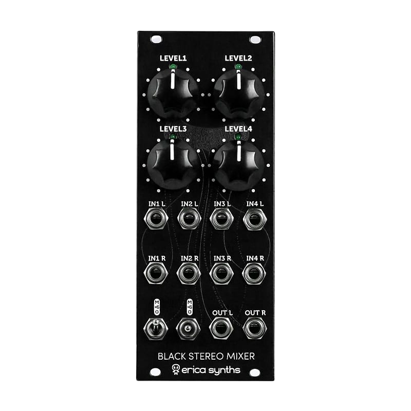 Erica Synths Black Stereo Mixer v3